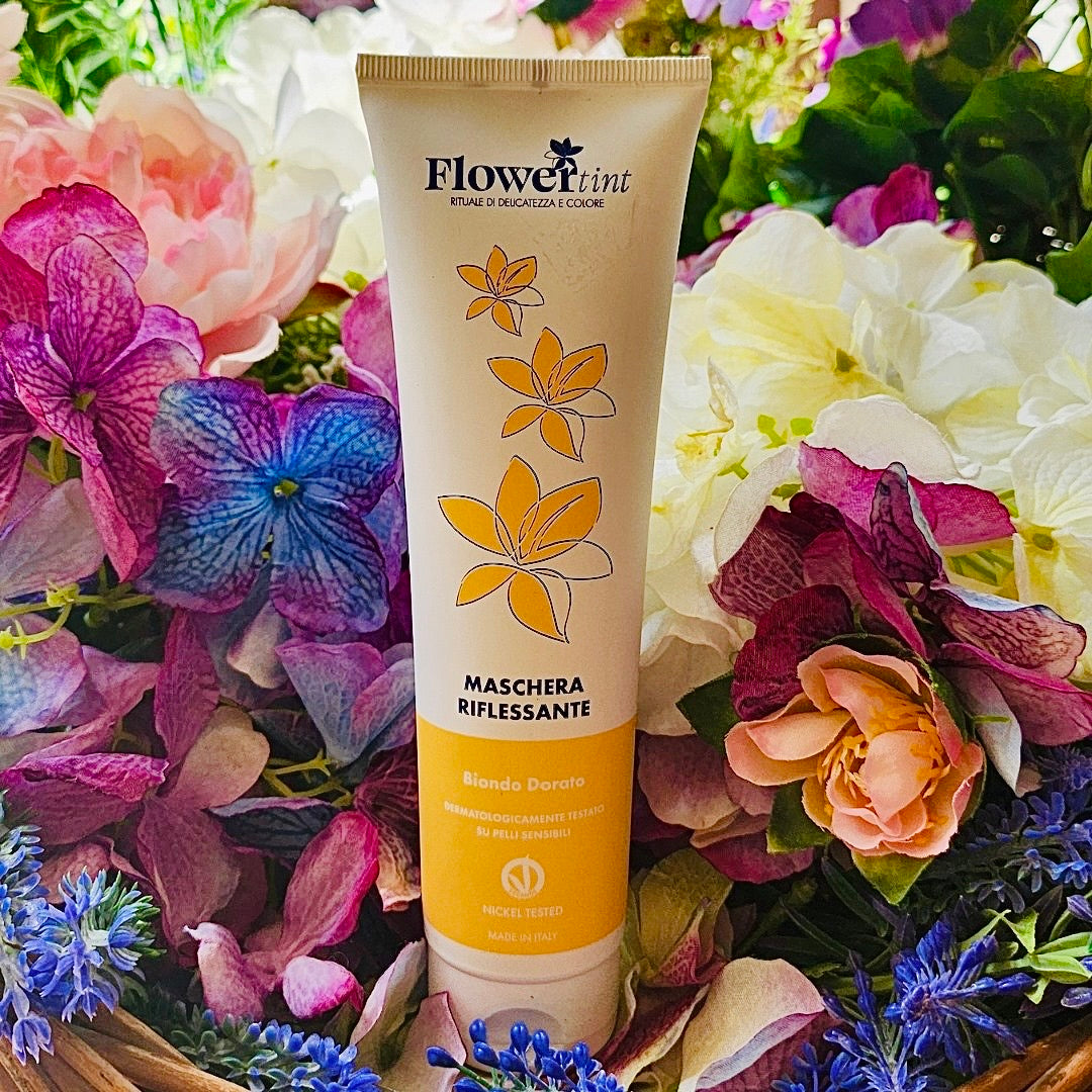 Flowetint-Maschera Riflessante Biondo Dorato