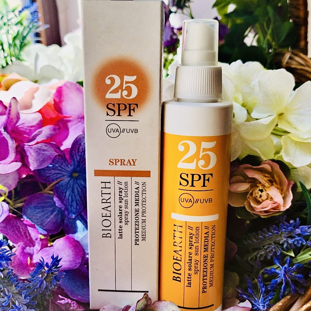 Bioearth-Latte solare spray SPF25
