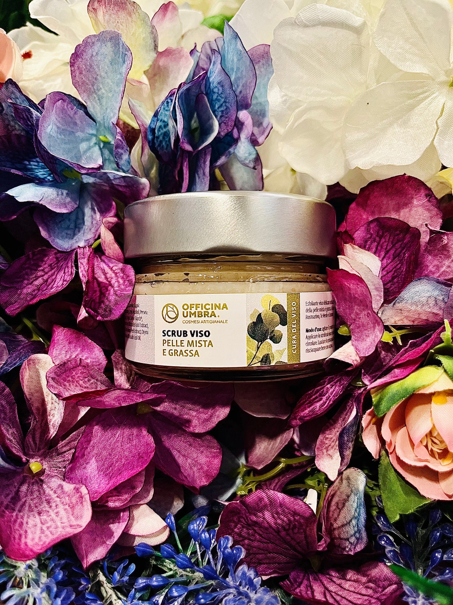 Officina Umbra- Scrub viso pelle mista e grassa