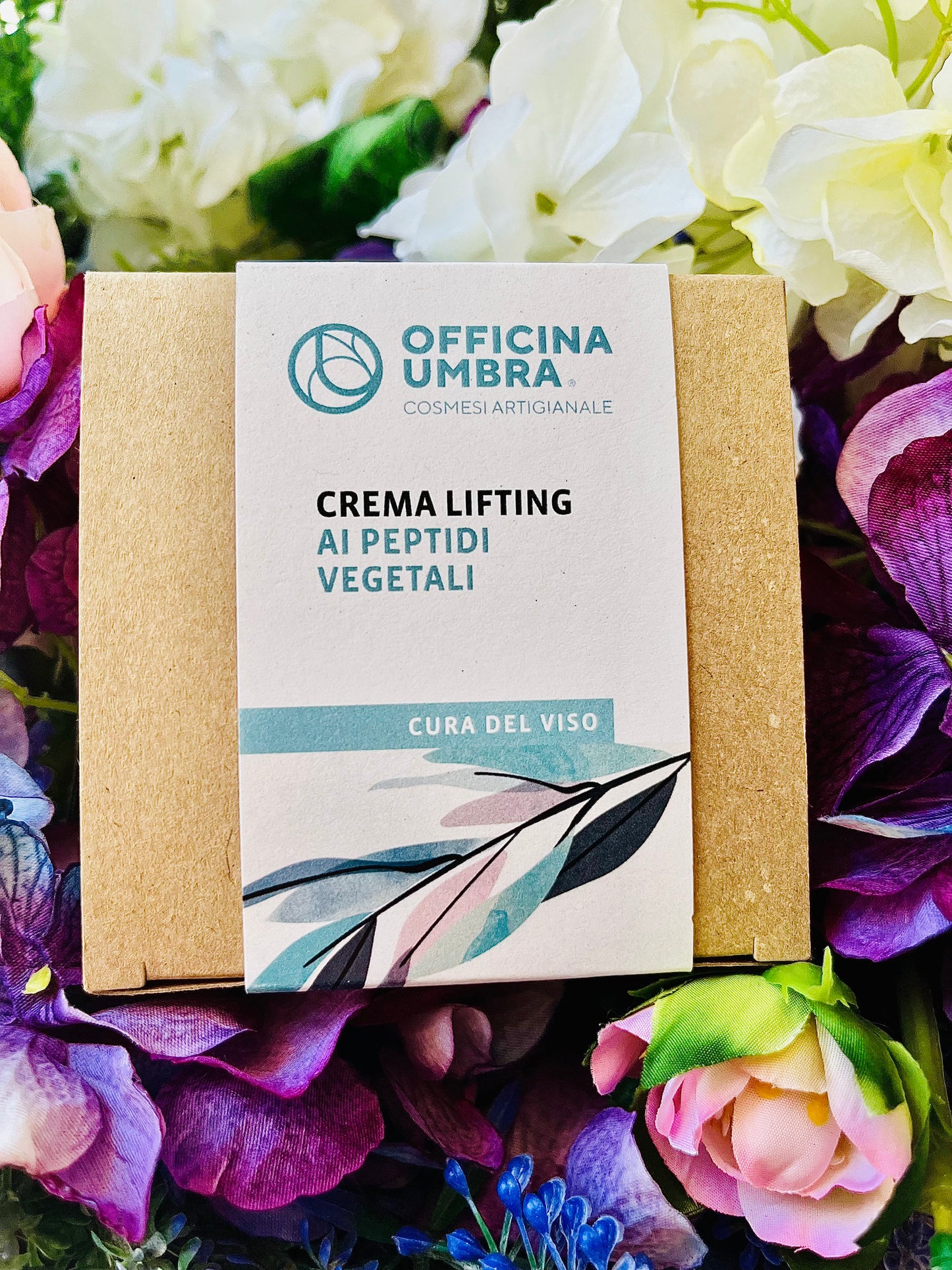 Officina Umbra-Crema viso lifting ai peptidi vegetali