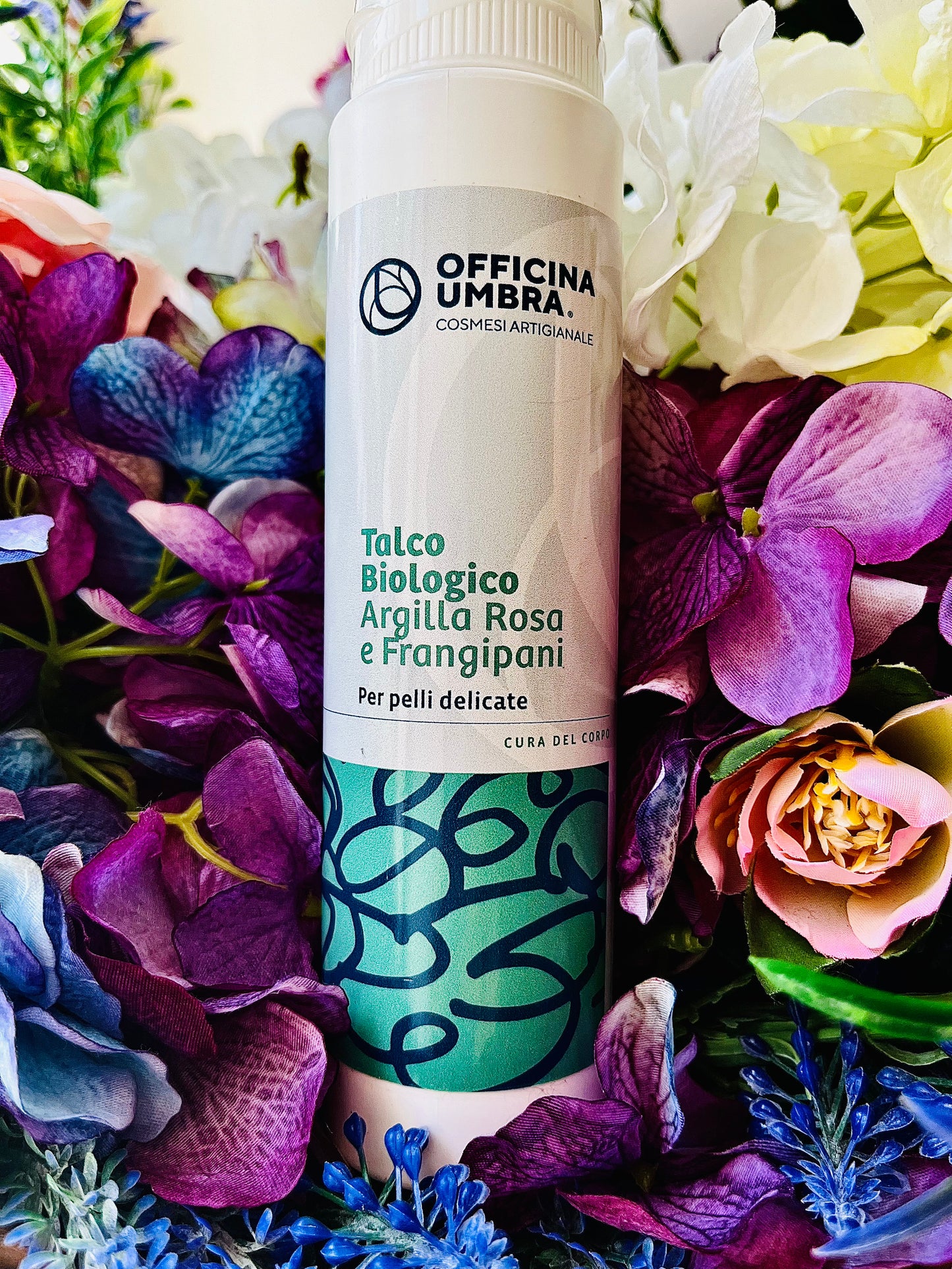 Officina Umbra- Bio Talco Frangipani – Pelli Delicate