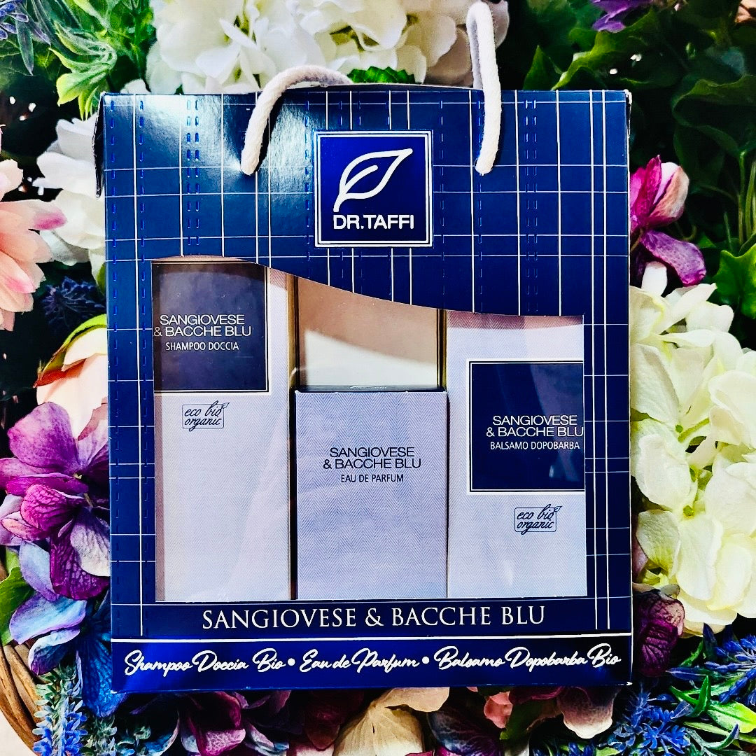 Dr Taffi- Confezione regalo Uomo Sangiovese e bacche blue