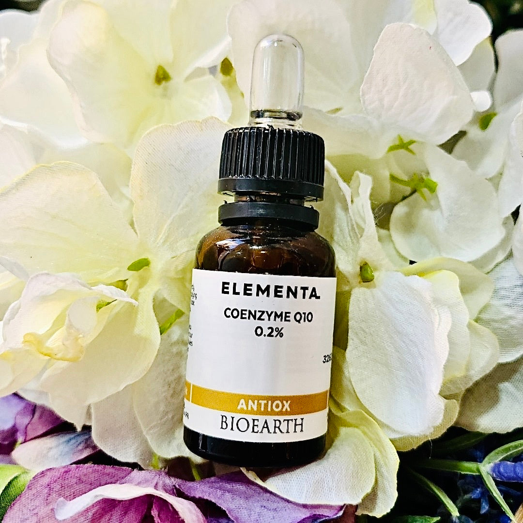 Soluzione concentrata di COENZIMA Q10 0,2% in una base attiva con olio di Jojoba biologico. Nickel Tested