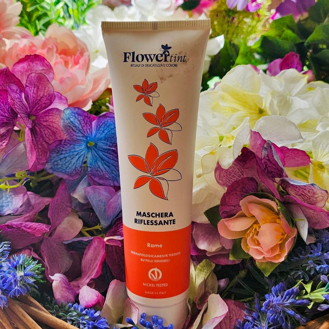 Flowertint-Maschera riflessante rame
