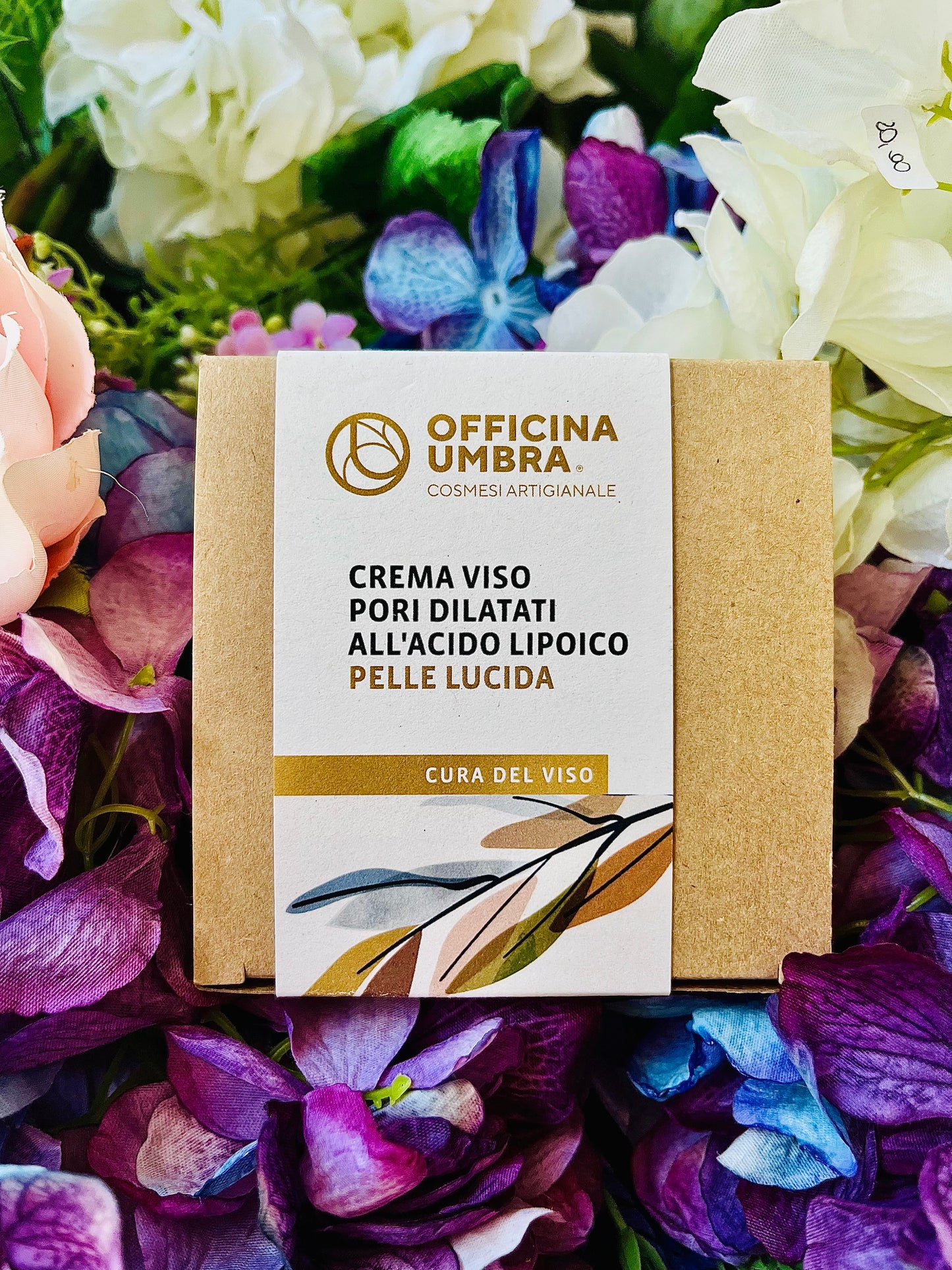 Officina Umbra-Crema viso Pori Dilatati all’Acido Lipoico pelle Lucida