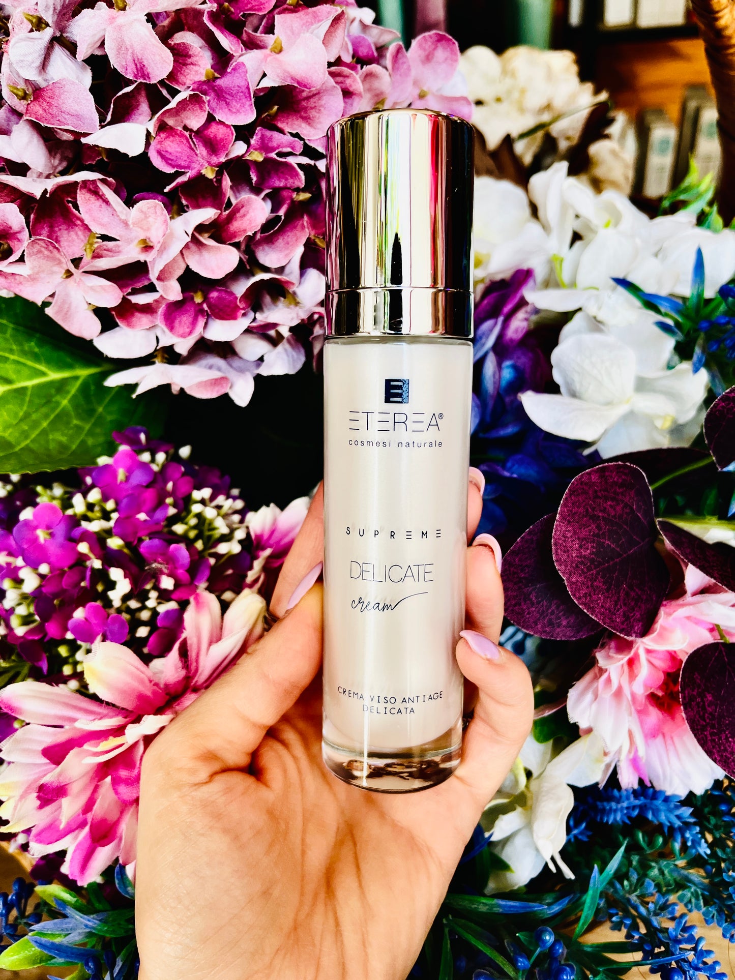 Eterea Cosmesi-SUPREME CREMA VISO ANTIAGE DELICATA