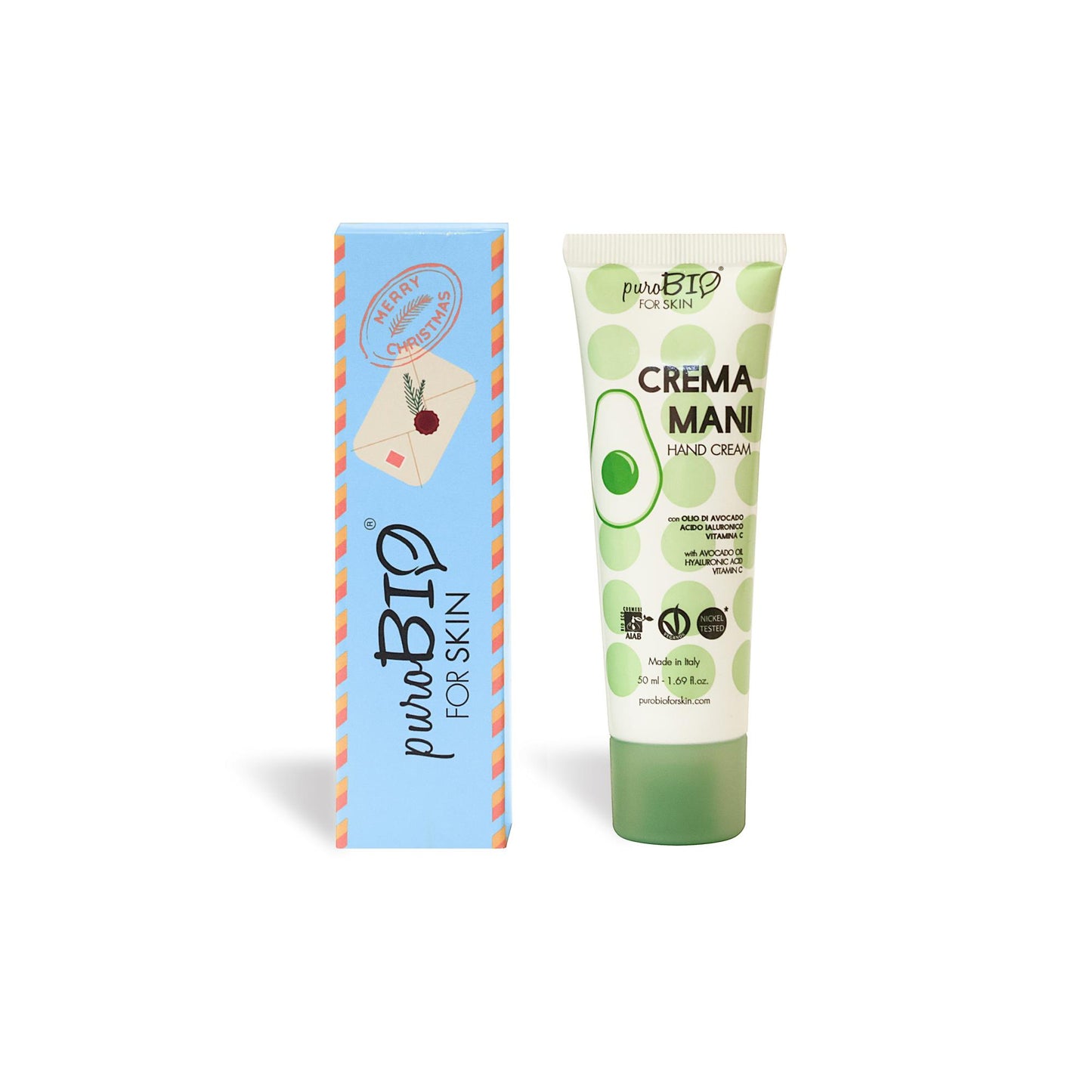 PUROBIO Natale - Crema Mani Idratante