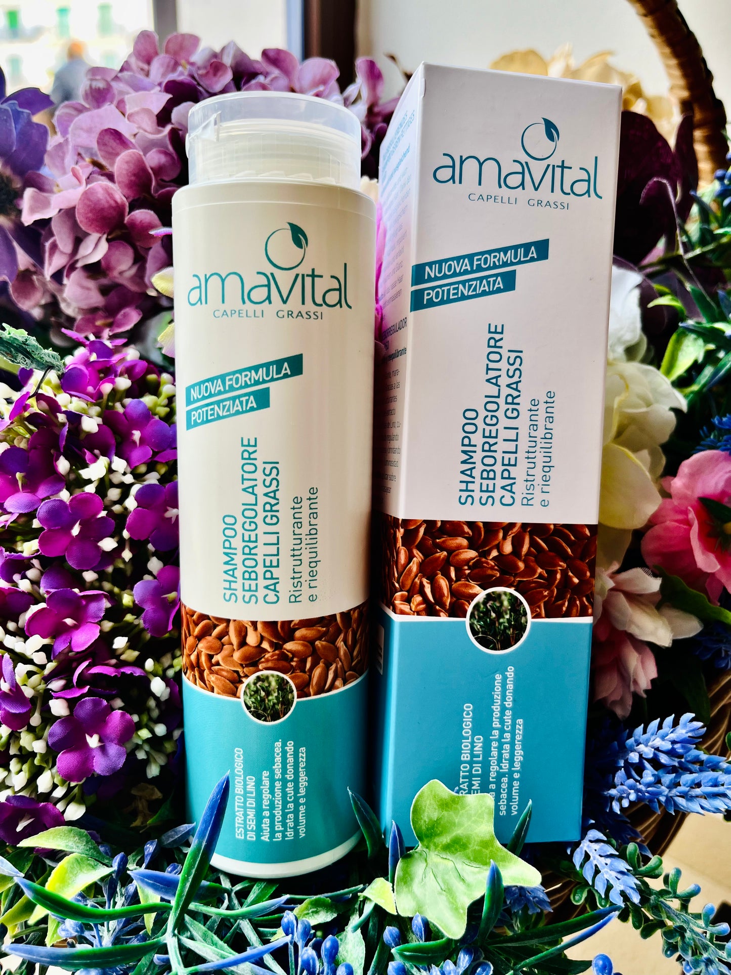 Ama Vital-Shampoo seboregolatore capelli grassi