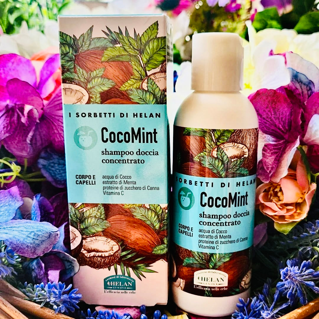 Helan Cosmesi-I Sorbetti di Helan - CocoMint Shampoo Doccia Concentrato