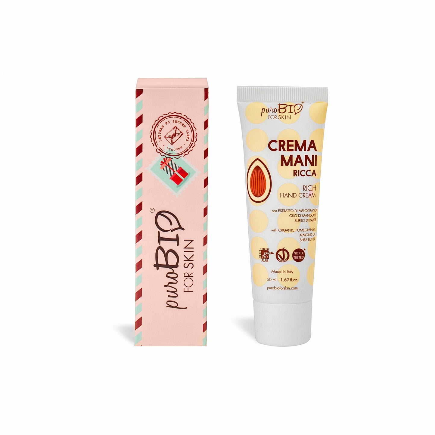 PUROBIO Natale - Crema Mani Ricca