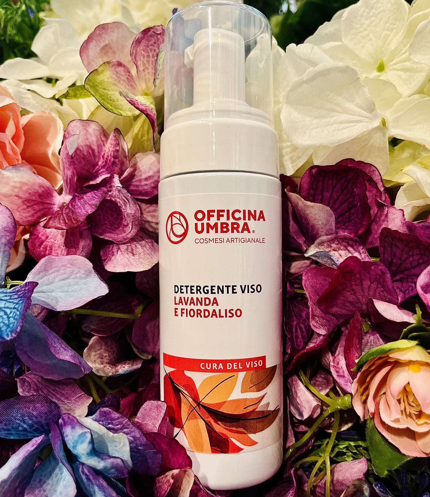 Officina Umbra-Detergente viso Lavanda e Fiordaliso