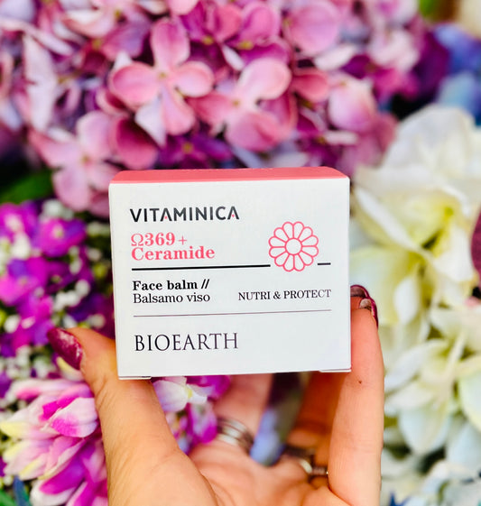 Bioearth-VITAMINICA Balsamo Viso Omega 3-6-9 + Ceramide