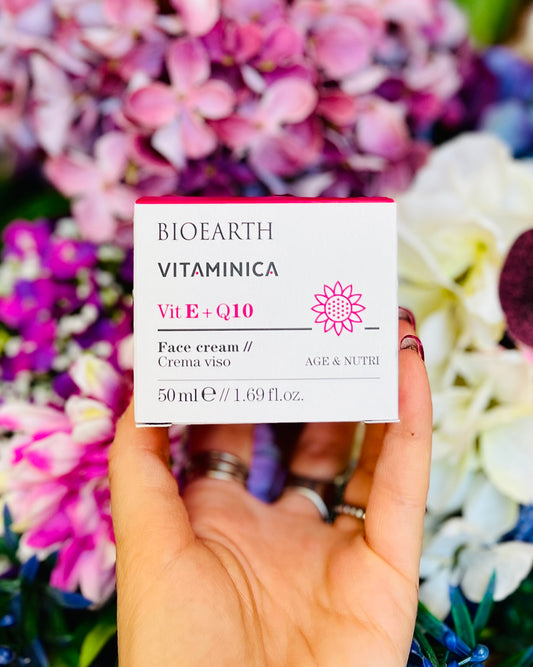 Bioearth-VITAMINICA Crema Viso Vit E + Q10