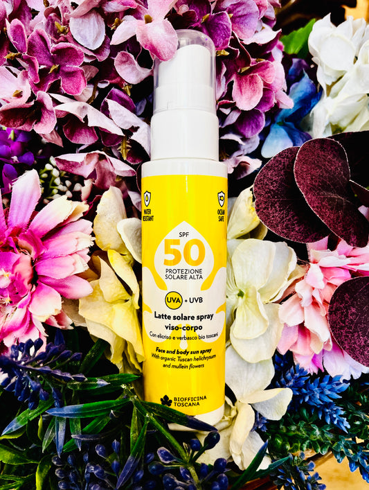 Biofficina toscana-Crema viso solare age control SPF50