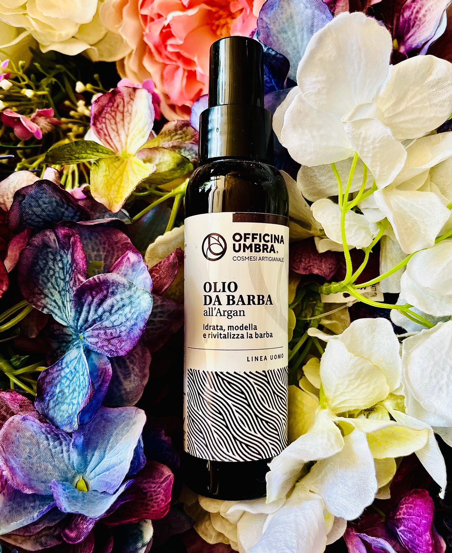 Officina Umbra-Olio da barba all'argan